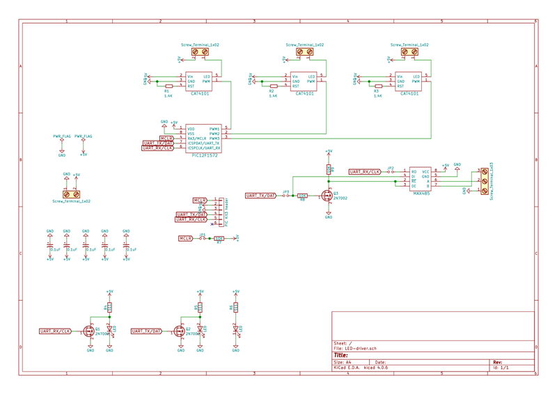 Board circuit schematic